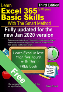 Book cover for Learn Excel 365 Basic Skills with The Smart Method
